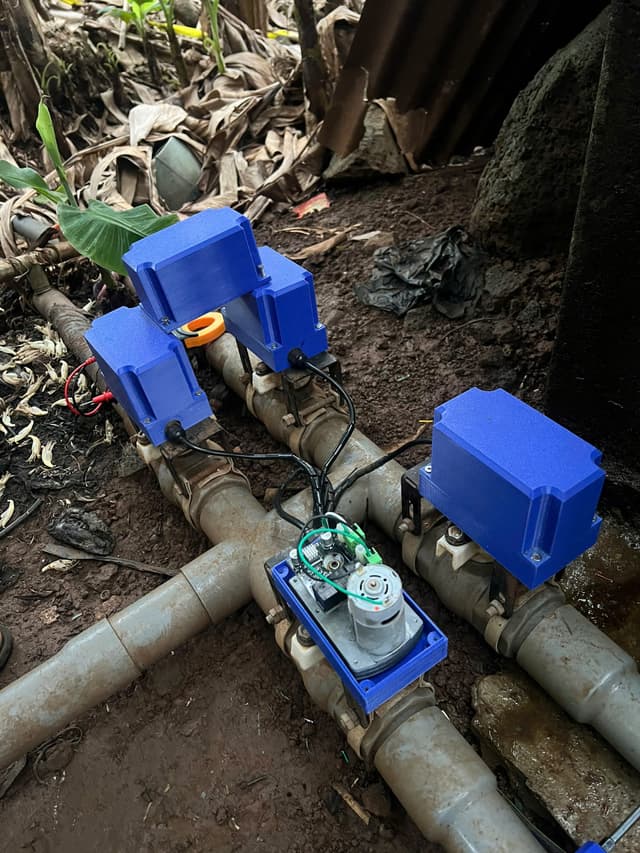 Mạch Điều Khiển Van Tự Động Trong Hệ Thống Tưới